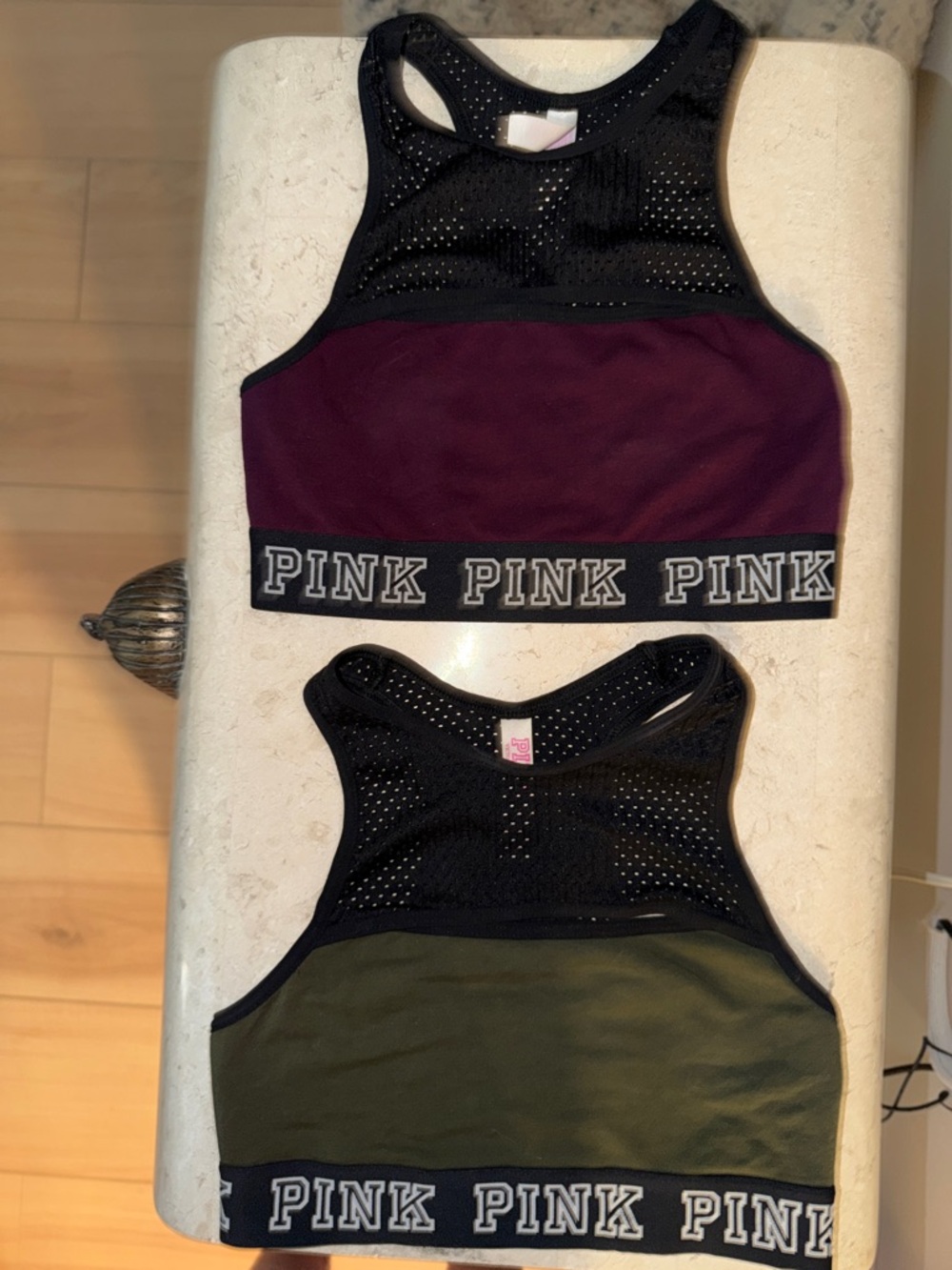 Y2K RARE VICTORIAS SECRET PINK SPORTS BRAS